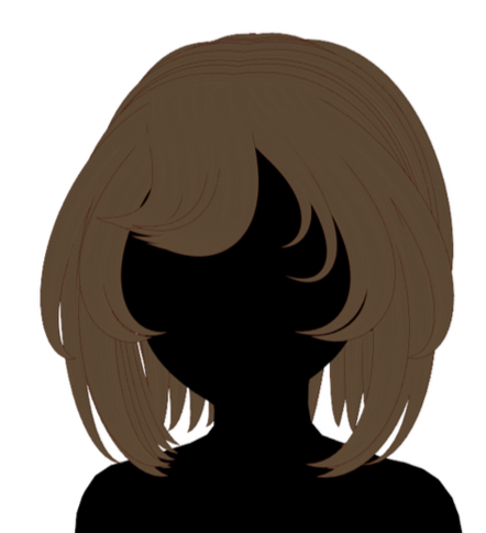 shoulder-length hair [p2u]